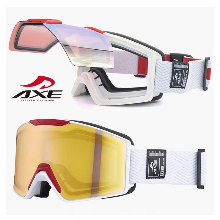 AXE（アックス） スノー ゴーグル AXE ax900 WCM WT ax900-wcm メンズ