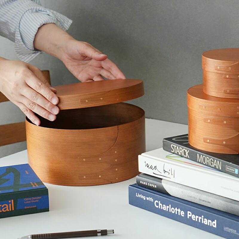 シェーカー ラウンドボックス シェーカーボックス Mサイズ 木製 収納