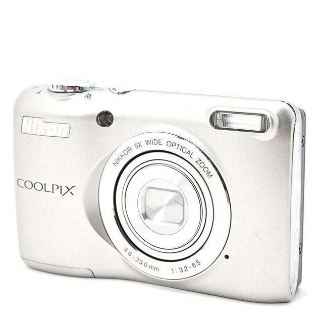 良品＞ Nikon COOLPIX L26 シルバー｜動作良好・フラッシュOK｜外観