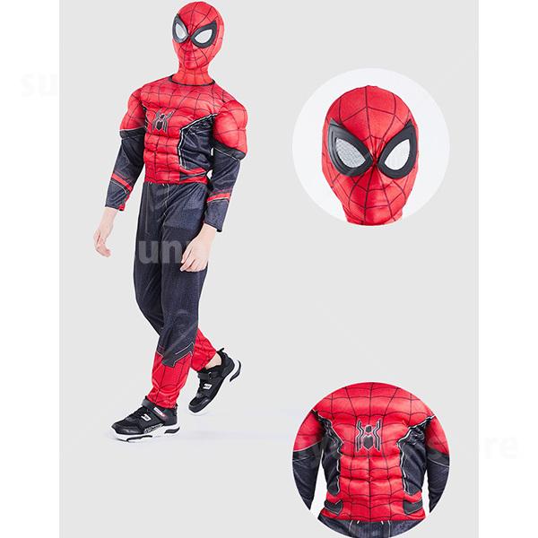 スパイダーマン 子供服 コスプレ 衣装 マスク 付き ハロウィン 仮装
