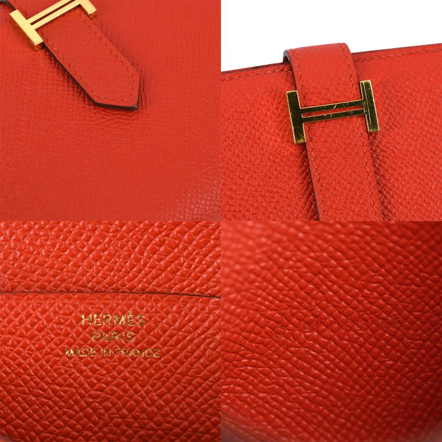 HERMES（エルメス） ベアンコンパクト 二つ折り財布 コンパクト ミニ