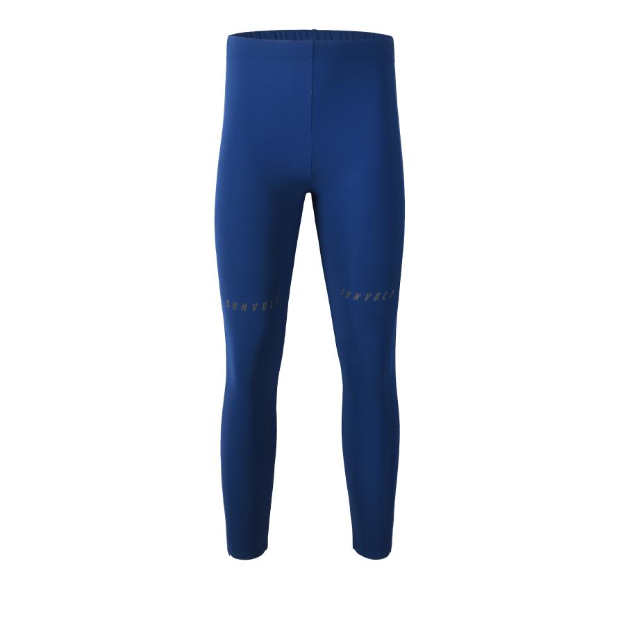 ウォームアップタイツ ［ネイビー］ フルオープンサイドファスナー