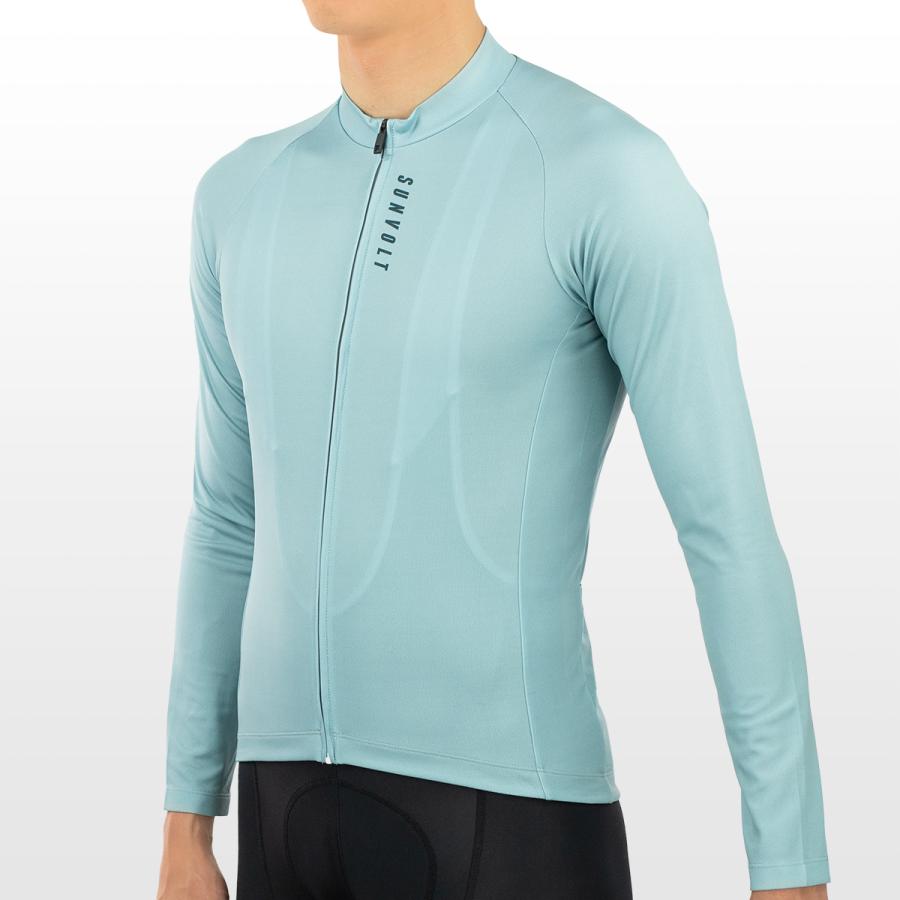 スタンダード長袖ジャージ［スモーキーブルー］ : サンボルト ヤフー店