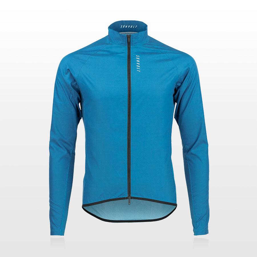 スリムウィンドブレーカー［セルリアンブルー］ : サンボルト ヤフー店