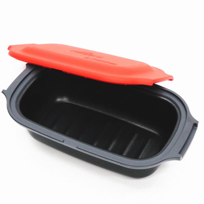 ヒロ・コーポレーション 電子レンジ専用調理器 蓋付 HDL-4928 Modere 1