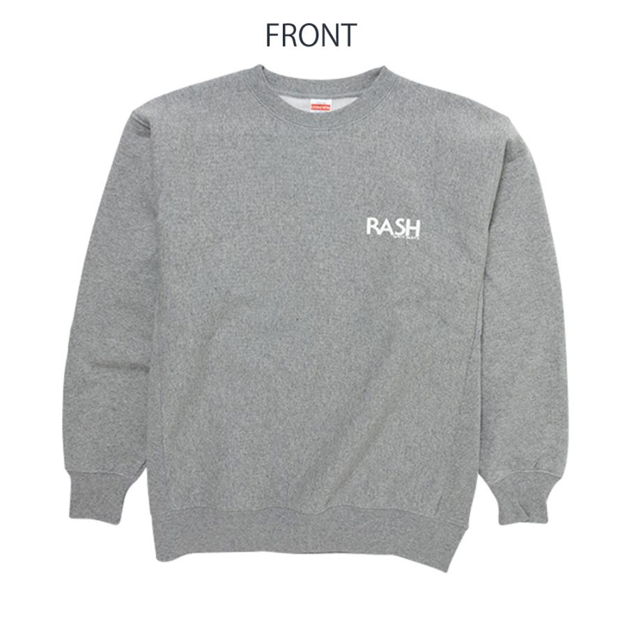 RASH ラッシュ 2025羽バッククルーネックスウェット（12oz）トレーナー
