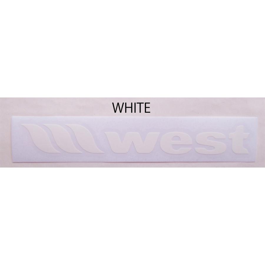 WEST ウエストステッカー Logo (L) ウエストスーツ/サーフィン