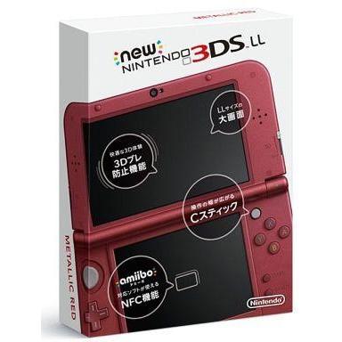 中古ニンテンドー3DSハード Newニンテンドー3DSLL本体 メタリック