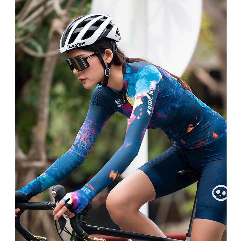 Monton［モントン］女性用長袖サイクルジャージ［自転車用/レディース