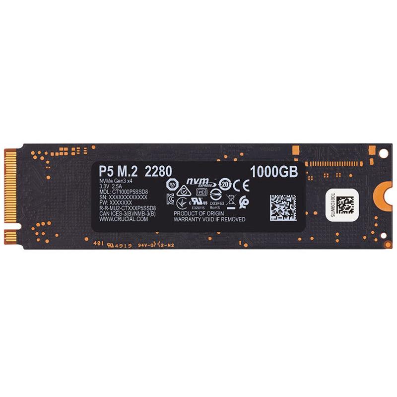 crucial（クルーシャル） Crucial SSD 1TB P5シリーズ M.2 PCIe3.0x4