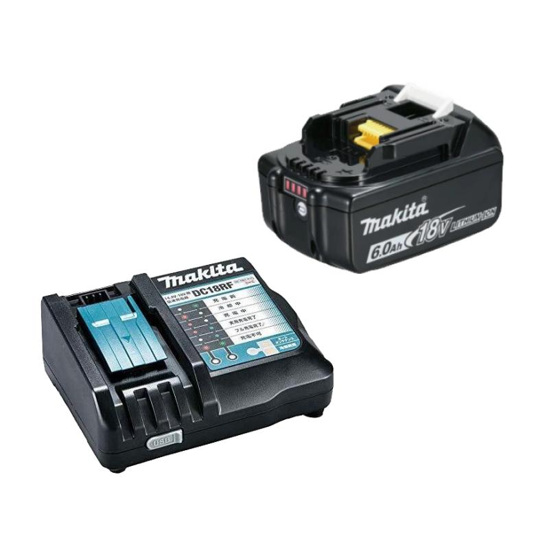 マキタ（makita） 純正 BL1860B 1個 + DC18RF 急速充電器 バッテリー