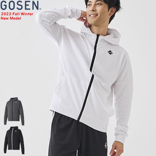 GOSEN（ゴーセン） 裏起毛ストレッチパーカー ジャージ スウェット