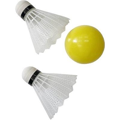 ファミリーバトミントン3本セット 7621 バドミントン ラケット 軽量