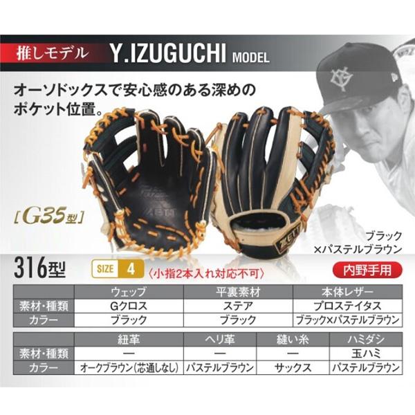 プロステイタス ゼット/プロステイタス/オーダーグラブ/泉口/316型