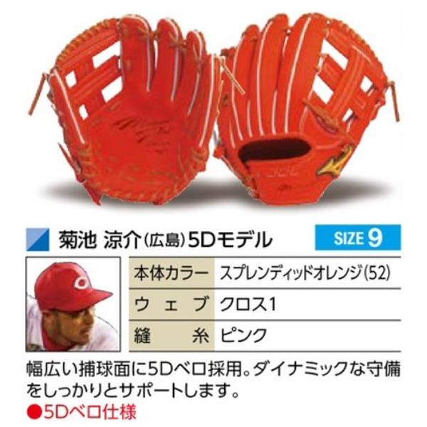 MIZUNO（ミズノ） ミズノプロ/オーダーグラブ/硬式グローブ/菊池涼介5D