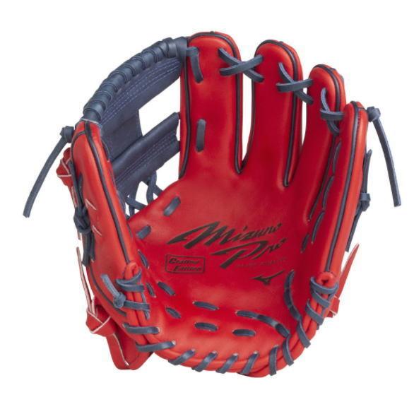 Mizuno Pro ミズノプロ グローブ 野球 軟式 内野 シモンズ型 レッドxD