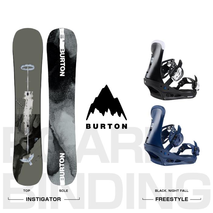 BURTON（バートン） 日本正規品 取付可能 スノーボード + ビンディング