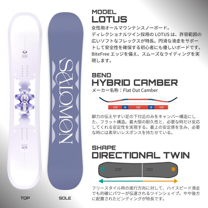 SALOMON（サロモン） 日本正規品 取付可能 スノーボード +