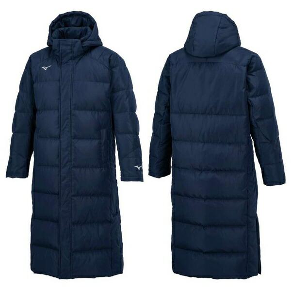 MIZUNO（ミズノ） 即発送 ベンチコート ダウンロングコート メンズ
