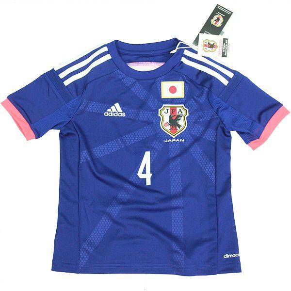 日本代表 13-14 ジュニア ホーム ユニフォーム 半袖 ジャパンブルー