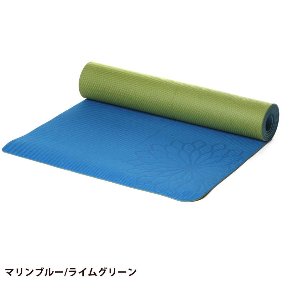easyoga（イージーヨガ） ヨガマット エコダブルフェイスヨガマット5mm
