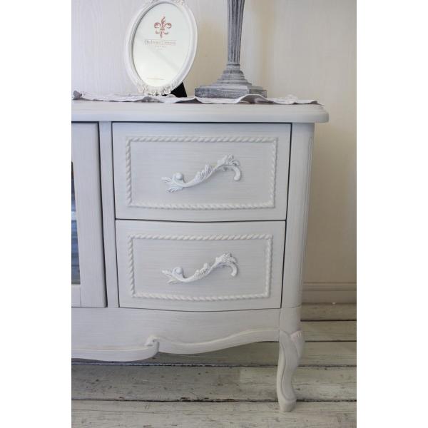 テレビボード テレビ台 120cm 猫脚 洋風 ヨーロピアン 白家具