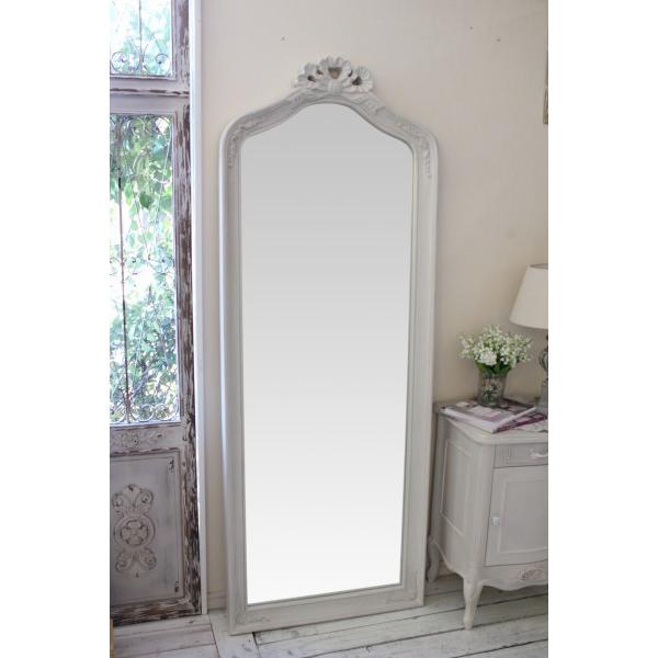 姿見ミラー スタンドミラー アンティーク調 大型 可愛い 洋風