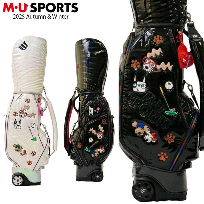 M・U SPORTS MU SPORTS MUスポーツ ゴルフバッグ レディース 2輪