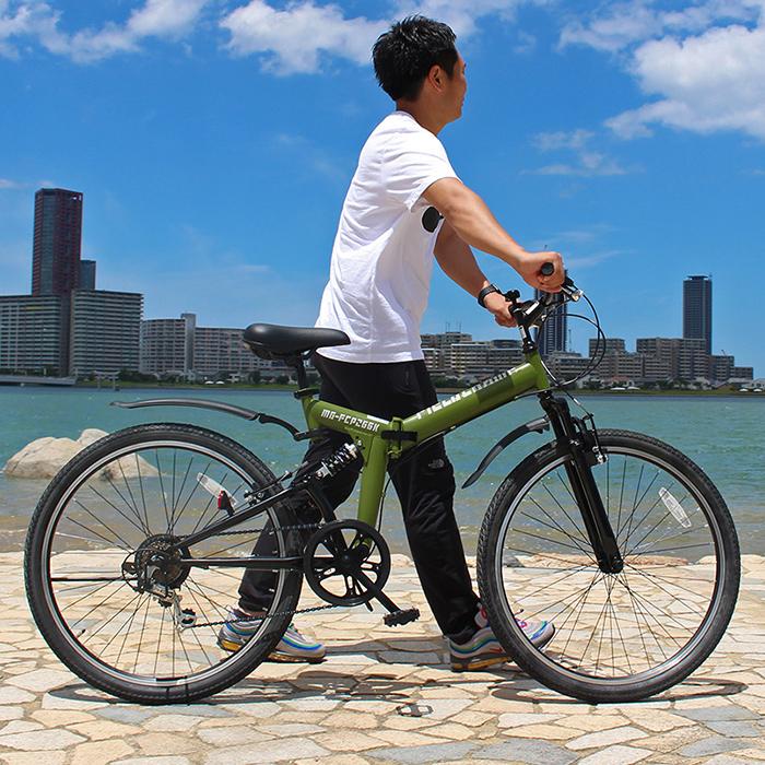折りたたみ 自転車 26インチ マウンテンバイク FIELD CHAMP Wサス