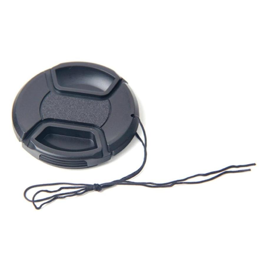 62mm カメラ レンズ キャップ 汎用 フード フロント スナップオン