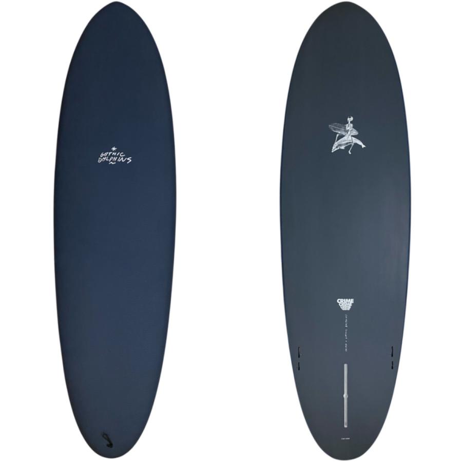 サーフボード ミッドレングス GOTHIC DOLPHINS 6`6 NAVY