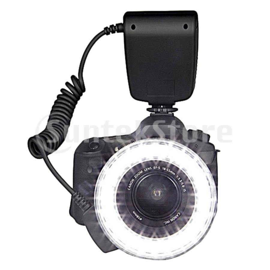 キヤノンDSLRカメラ用ユニバーサルマクロリングブリッツリングライト