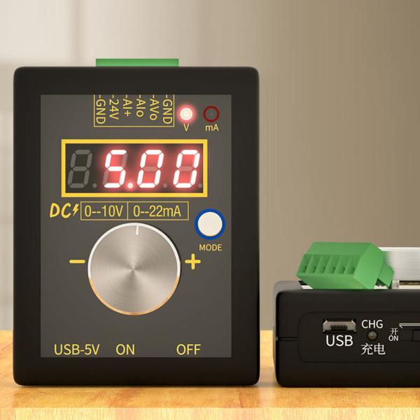 科学研究用信号発生器ポータブル高精度0-10V0-4-20mA電流送信機 : STK