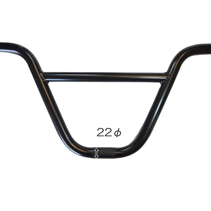 BMX ハンドル バー 黒 ブラック 交換 用 73cm : Stork Corp