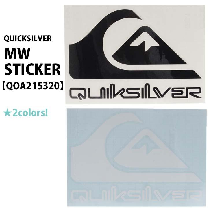 21 QUICKSILVER クイックシルバー ステッカー MW STICKER 転写