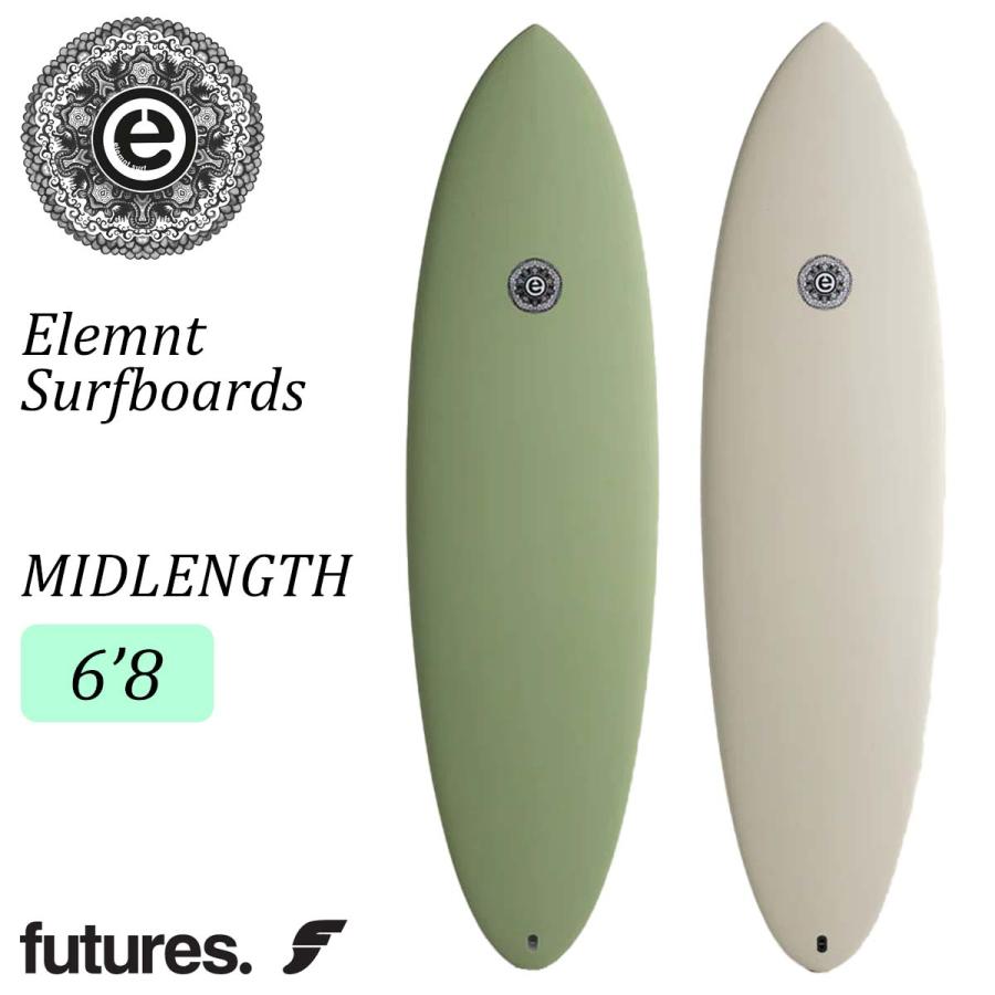 25 Elemnt Surfboards エレメント サーフボード MIDLENGTH 6'8 ミッド