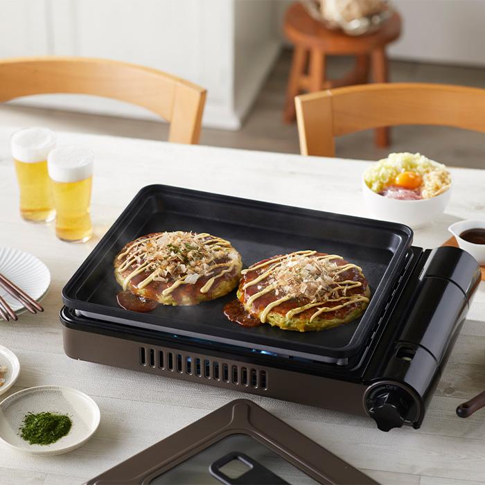 岩谷産業 ガスホットプレート「焼き上手さん」 ボンベ式ホットプレート
