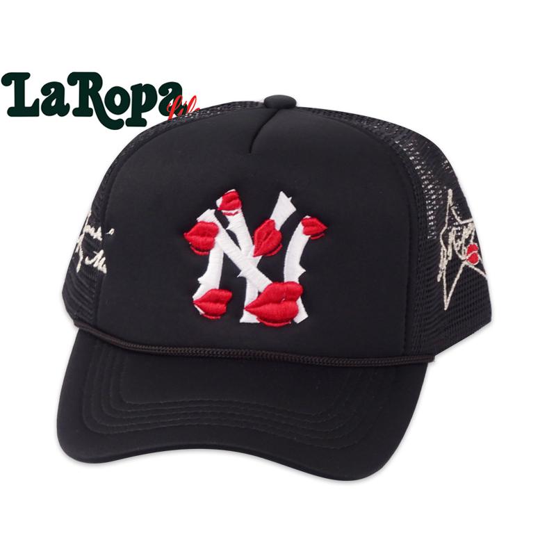 LA ROPA Life ラロパ SIGNATURE 'NY'TRUCKER HAT BLACK/WHITE