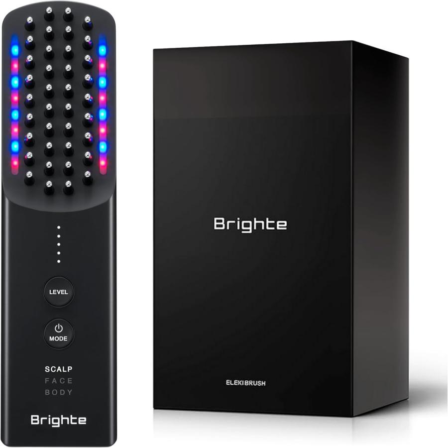 Brighte ブライト ELEKI BRUSH+ エレキブラシ 美顔器 EMS RF LED搭載