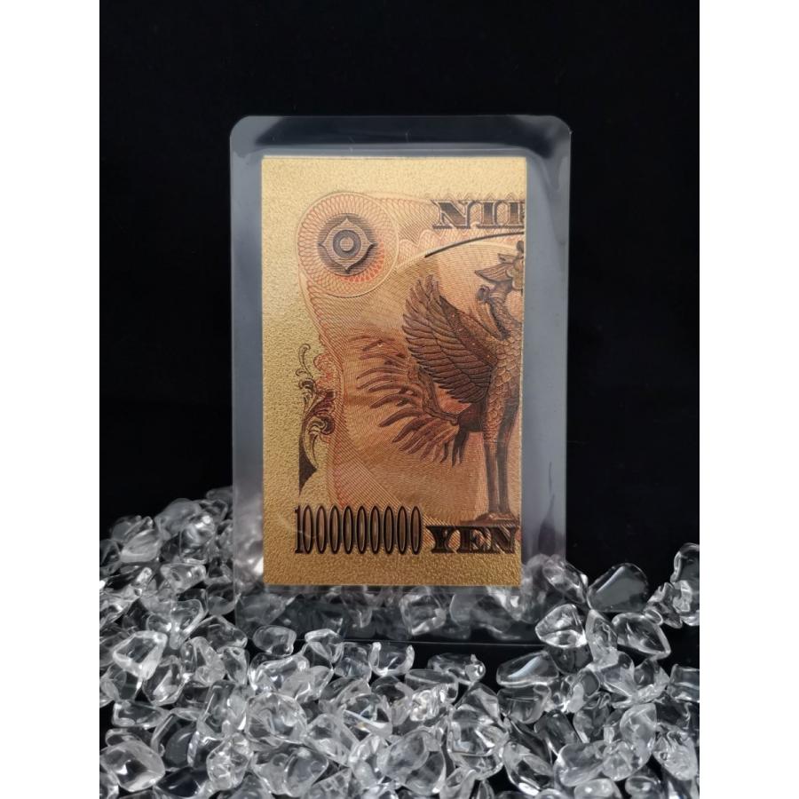 100万円帯封 白蛇抜け殻 4つ葉クローバー 純金箔の一万紙幣【本物24K