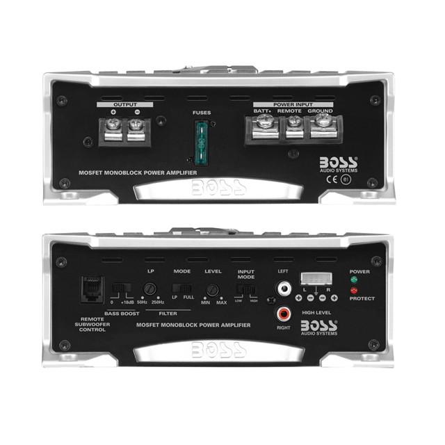 1500W 1ch パワーアンプ ウーハーアンプ カーオーディオ : サムテック