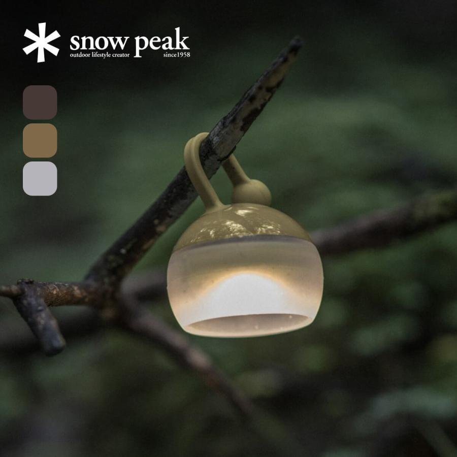 snow peak（スノーピーク） たねほおずき つち もり ゆき ES-041 LED