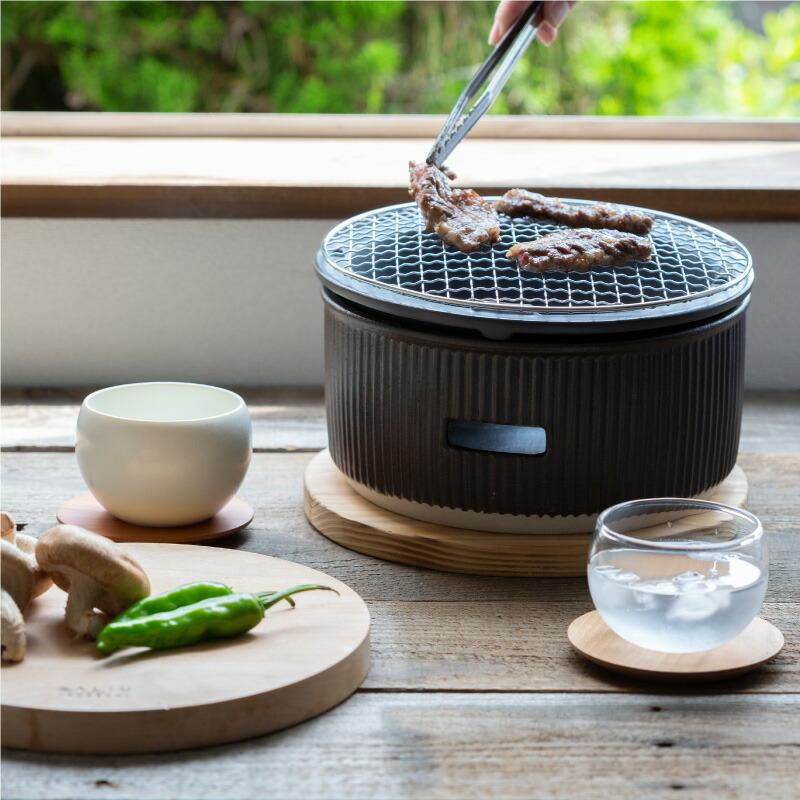 LOLO（ロロ） SALIU TheChef 炭焼きグリル 大 直火 遠赤外線 炭火 耐熱