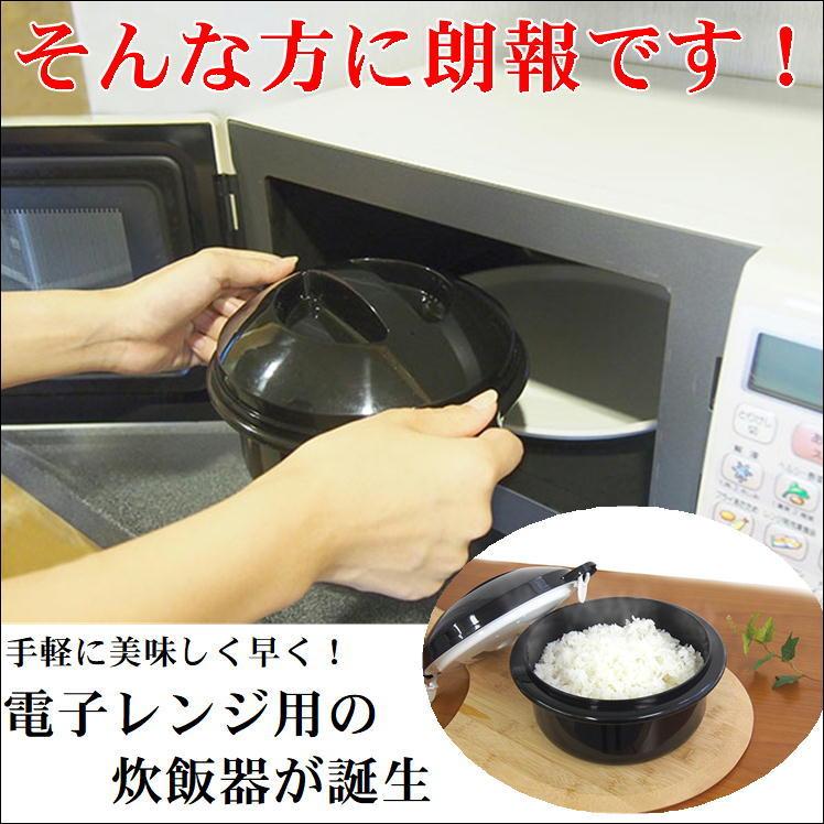 炊飯 レンジ 少量 0.5合 2合 時短 調理 一人暮らし 新生活 お助け