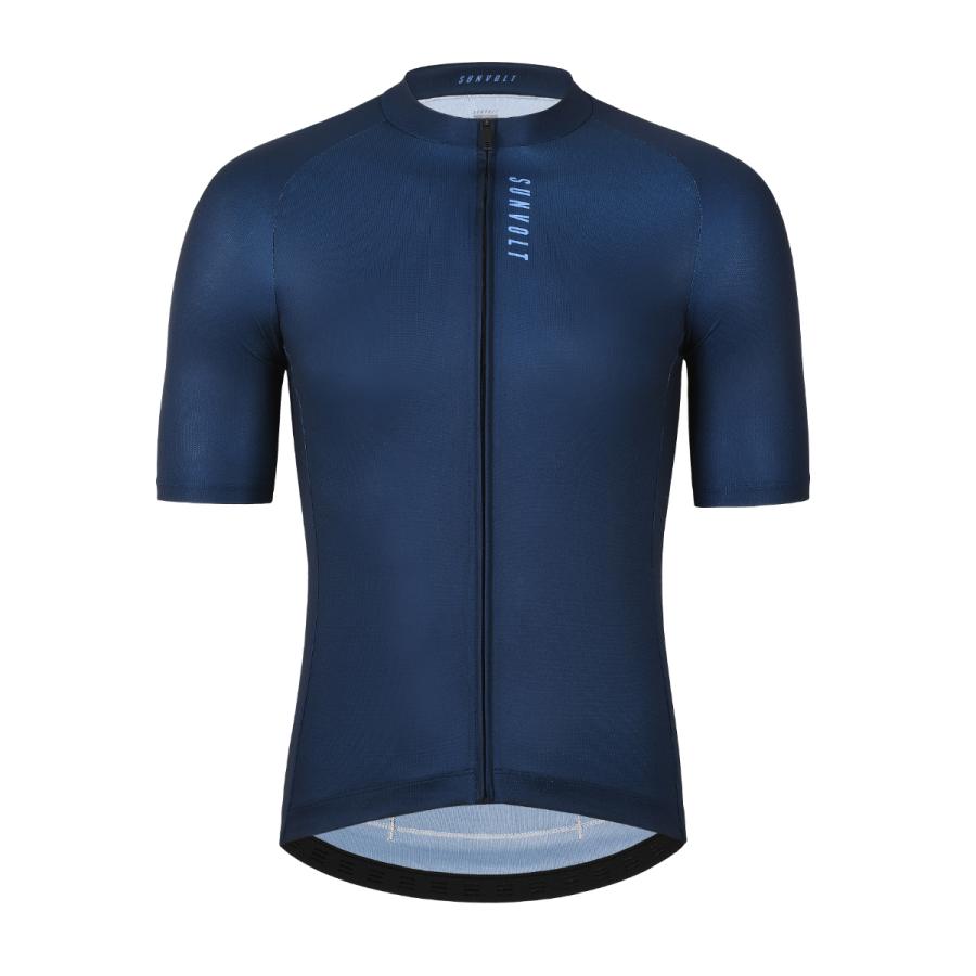 スタンダード半袖ジャージ［ネイビー］[YA-482] : サンボルト ヤフー店