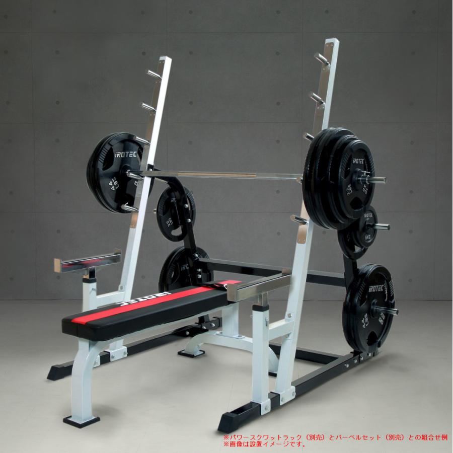 IROTEC（アイロテック） フラットベンチ EX / ダンベル 筋トレ ベンチ