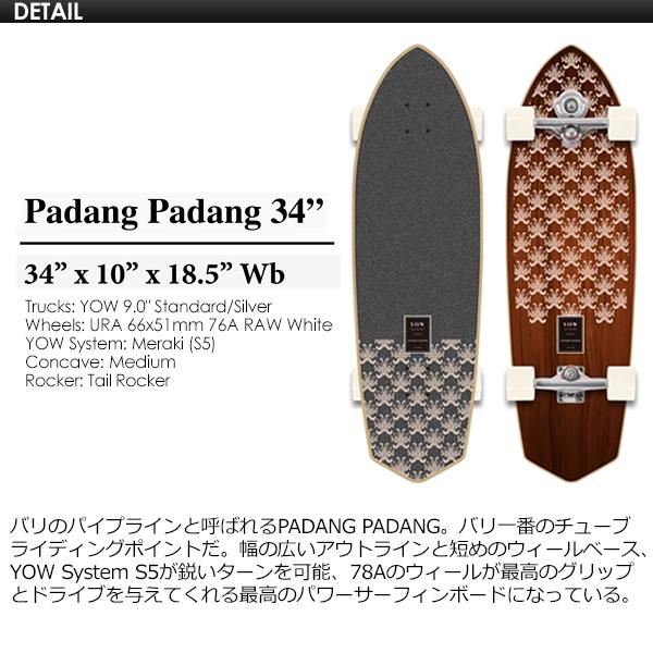 YOW SURFSKATE ヤウ サーフスケート スケボー コンプリート 2021