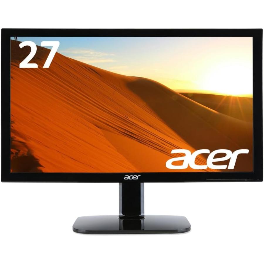 acer（エイサー） 中古 ディスプレイ モニター KA270H 27インチ/フルHD