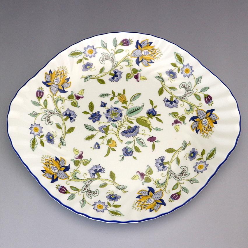 MINTON（ミントン） 英国製 ハドンホール ブルー B＆Bプレート