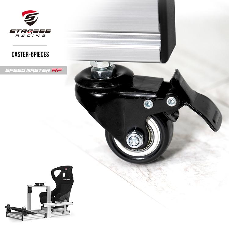 STRASSE SPEED MASTER対応キャスター6個セット[SPEED MASTER RF/SPEED